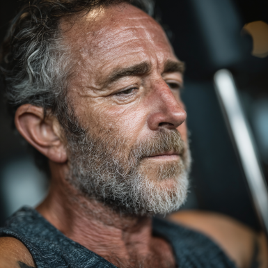 Літні люди на тренуванні